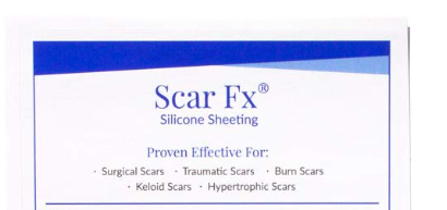 Scar Fx 2.5cmx55cm Silicone Sheeting 1s