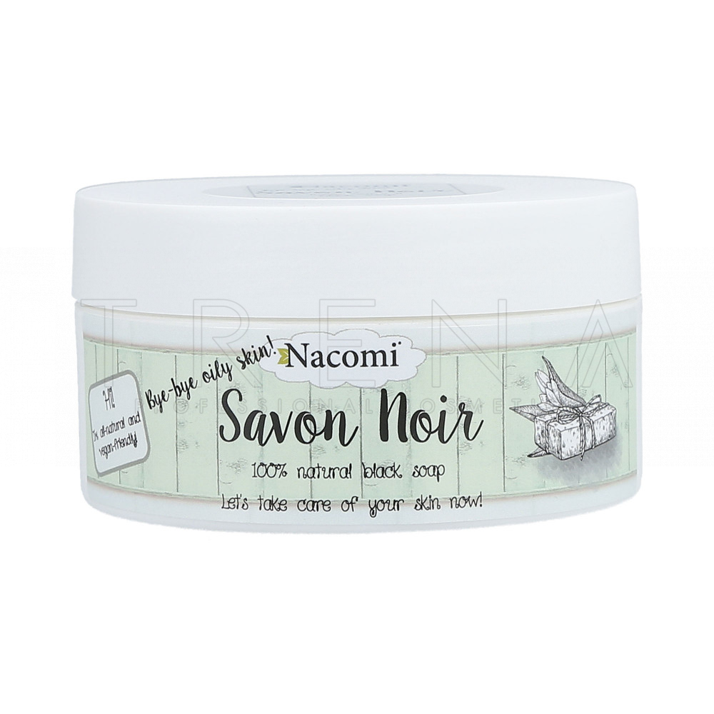 Nacomi Aloe Savon Noir Black Soap with Aloe Vera 125g