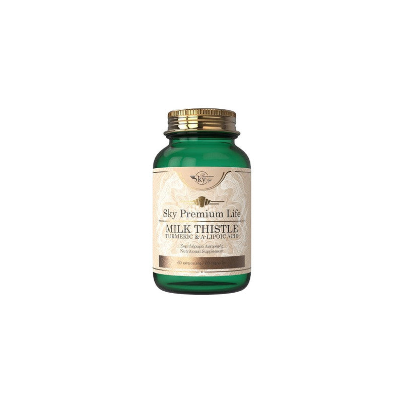 SKY PREMIUM MILK THISTLE W/ TURMERIC&LIPOIC CAP 60S