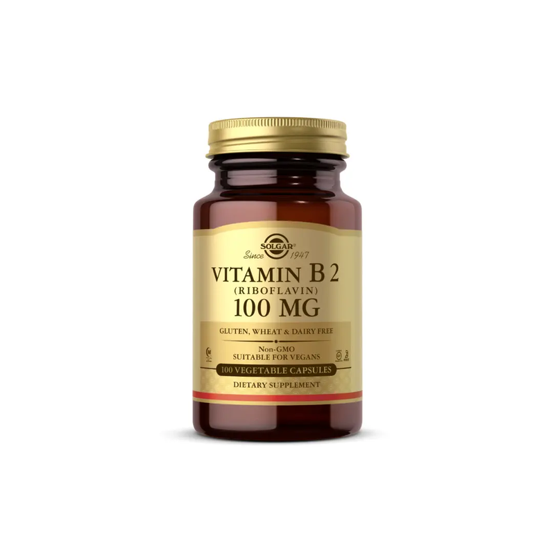 Solgar Vit B2 100Mg Vcap 100S