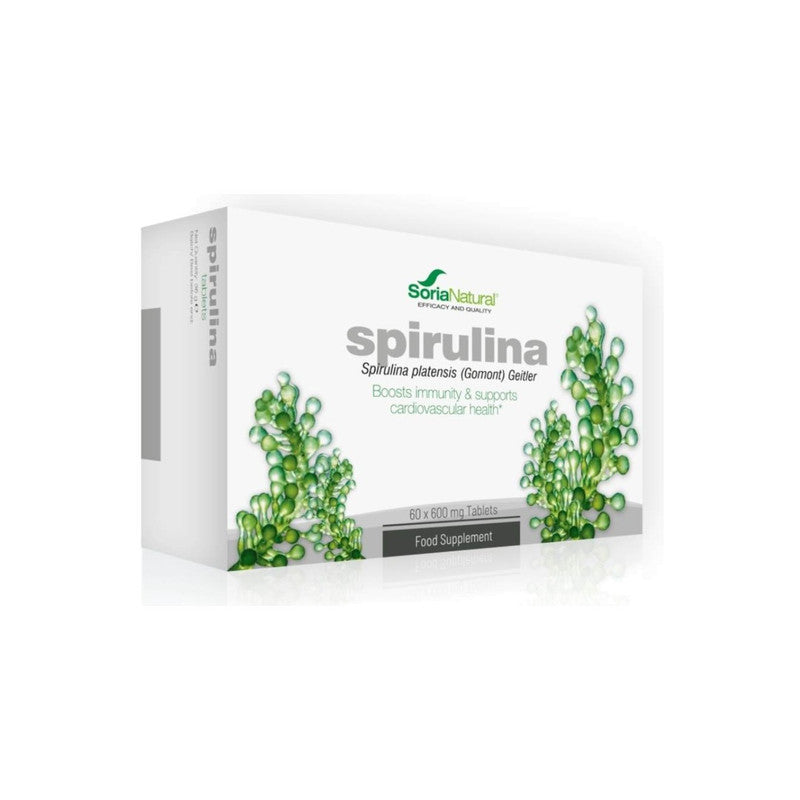 Soria Nat Spiruline 600Mg 60S