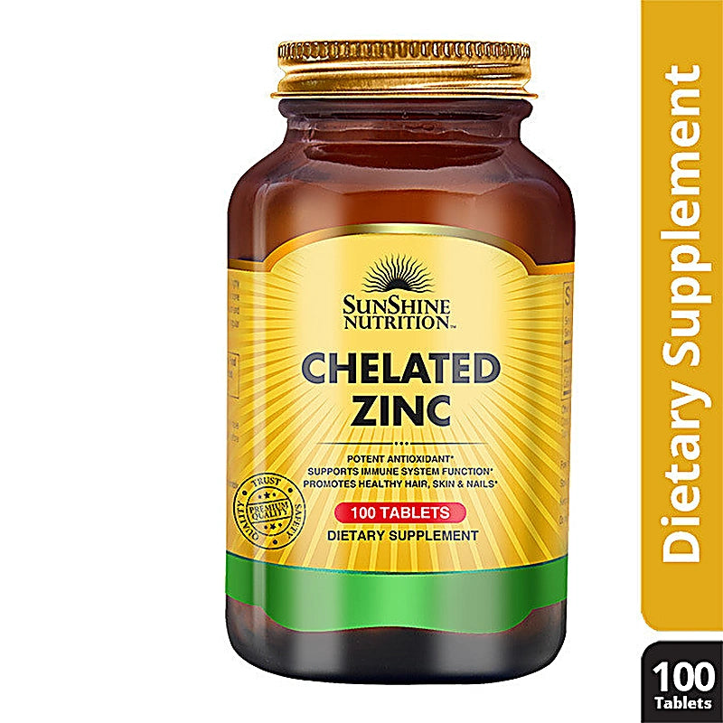 Sunshine Chelated Zinc Tab 100S