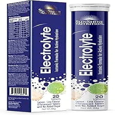 Sunshine Electrolyte Lemon Lime Eff Tab 20S