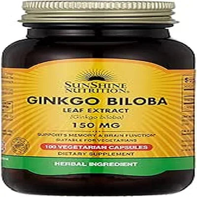 Sunshine Ginkgo Biloba 150Mg Vegcap 100S
