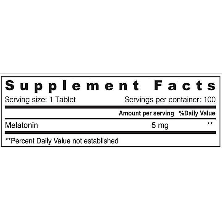 Sunshine Melatonin 5Mg Tablets 100s