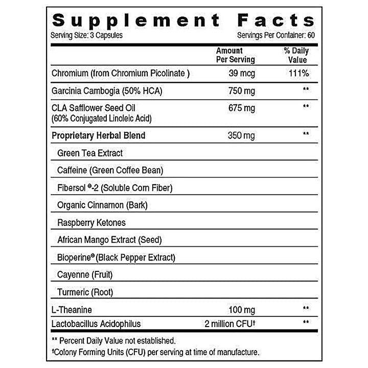 Sunshine Nutra Lean Max Capsules 180s