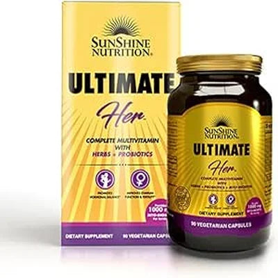 Sunshine Ultimate Multivitamin For Her Vegcap 90S