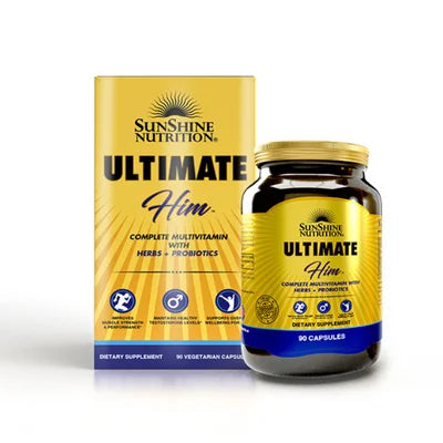 Sunshine Ultimate Multivitamin For Him Vegcap 90S