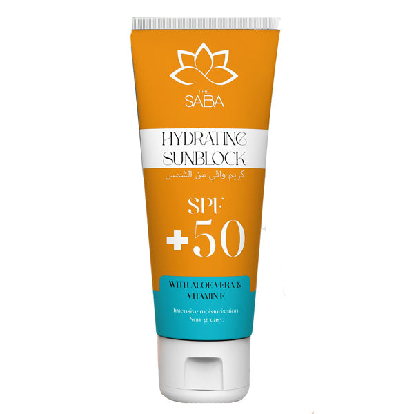 The Saba Hydrating Sunblock Spf50 100ml
