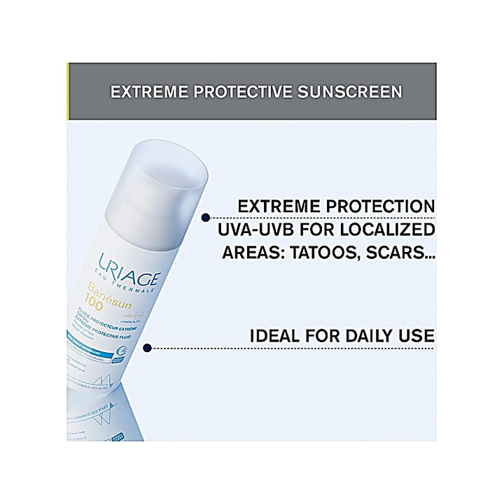Uriage Bariesun 100 Spf50+ Ext Protect Fluid 50ml