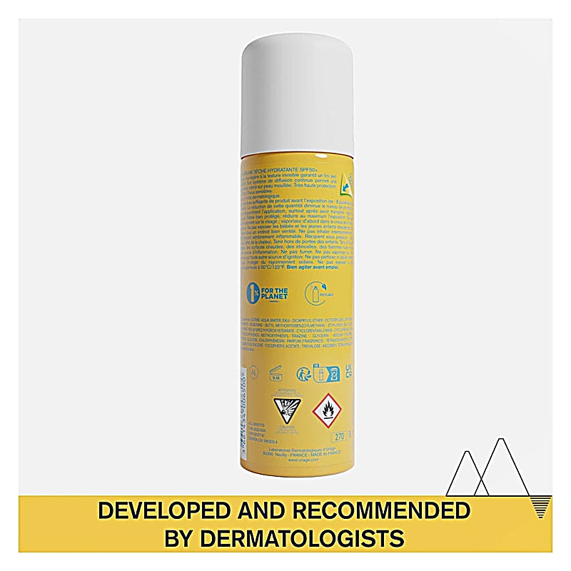 Uriage Bariesun Spf50+ Moisturizing Dry Mist 200ml