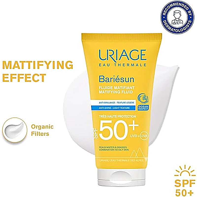 Uriage Bariesun Spf50+Matifying Fluid Antishine 50ml