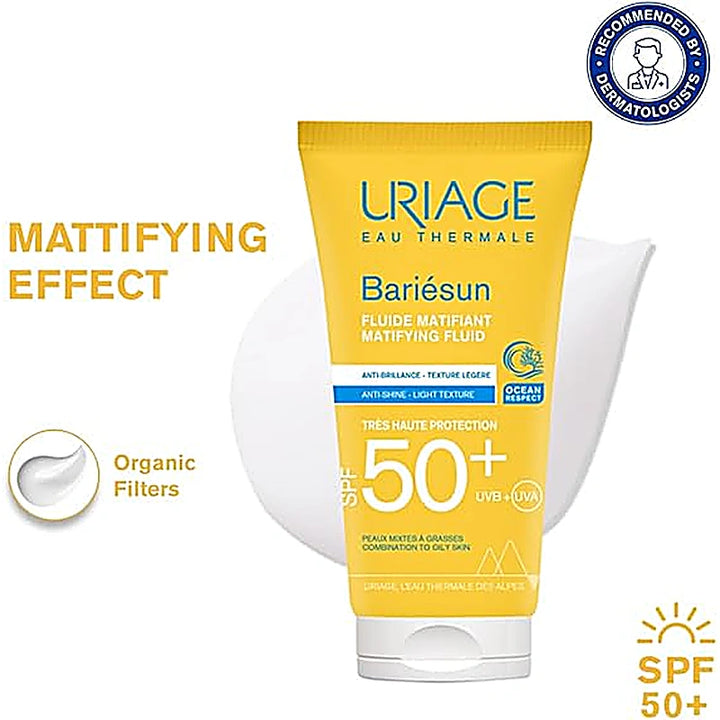 Uriage Bariesun Spf50+Matifying Fluid Antishine 50ml