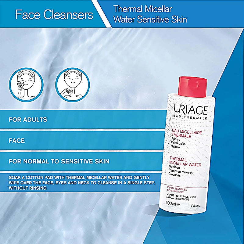 Uriage Micellaire Thermal For Sensitive Skin 250ml