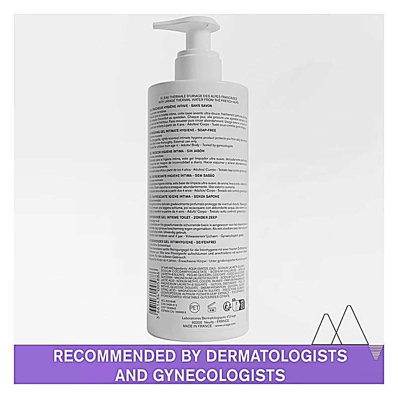 Uriage Gyn-Phy Refreshing Gel Intimate Hygiene 500ml