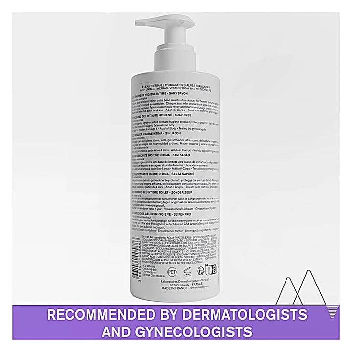 Uriage Gyn-Phy Refreshing Gel Intimate Hygiene 500ml