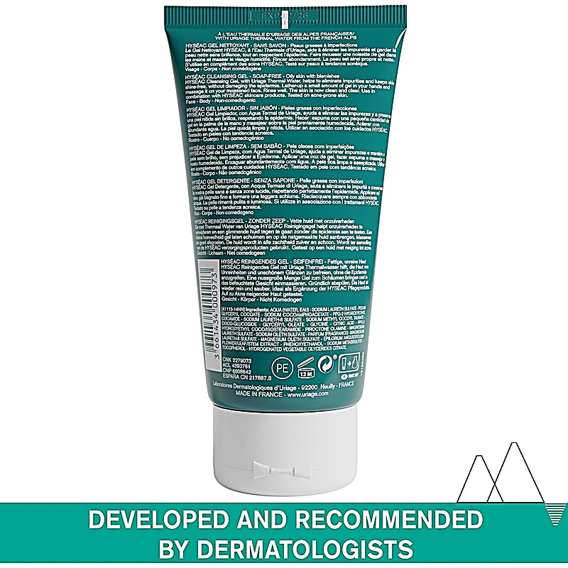 Uriage Hyseac Cleansing Gel for Face and Body 150ml