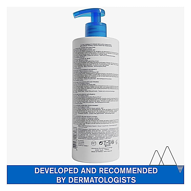 Uriage Xemose Anti-Itch Soothing Oil Balm 500ml