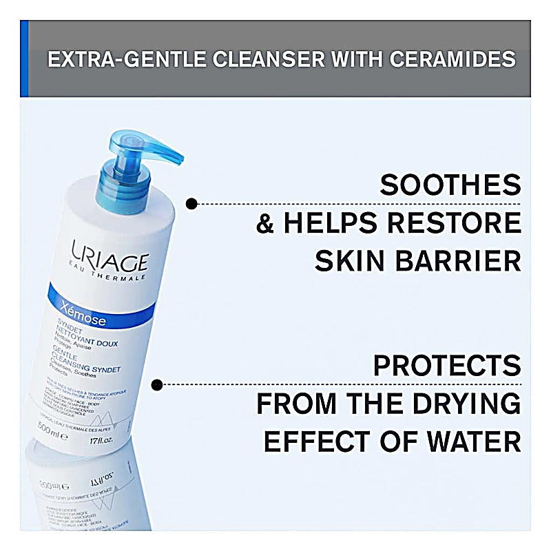 Uriage Xemose Gentle Cleansing Syndet 500ml