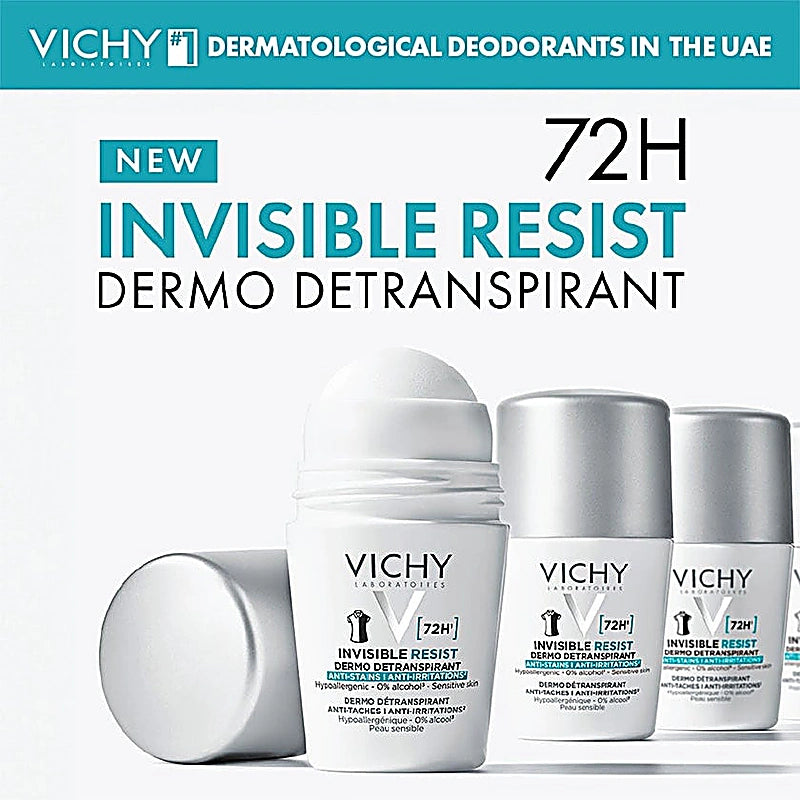Vichy 72H Invisible Deo Roll On 50Ml