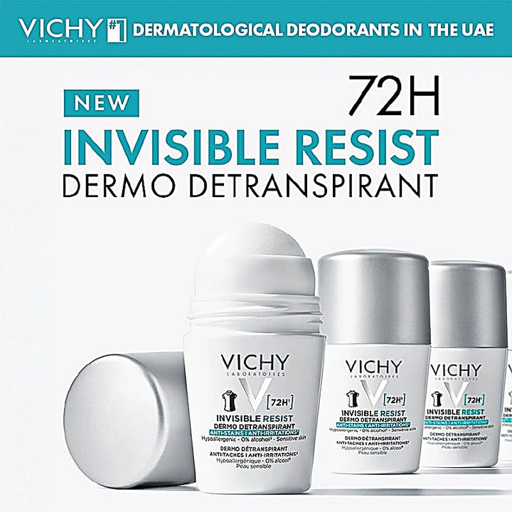 Vichy 72H Invisible Deo Roll On 50Ml