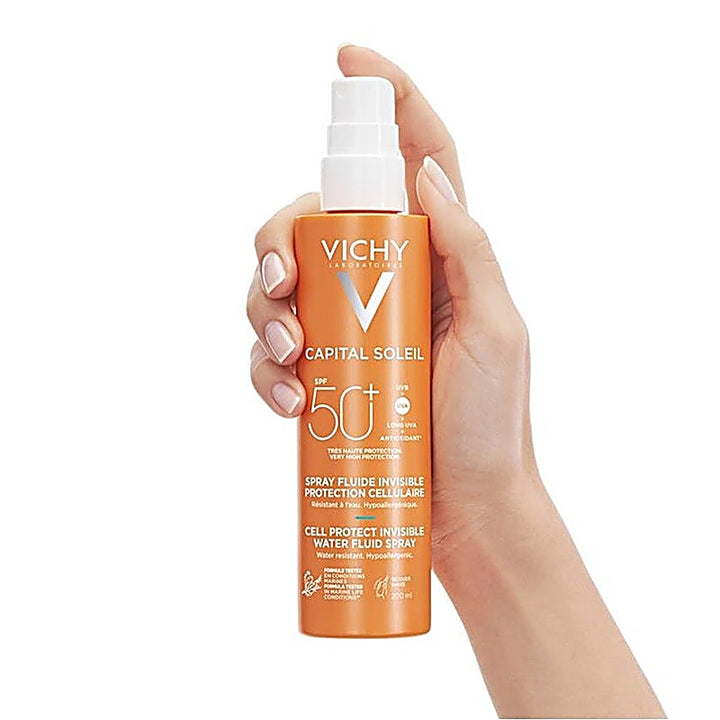Vichy Capital Soleil Invisible Fluid Sunscreen Spray SPF50+ 200ml