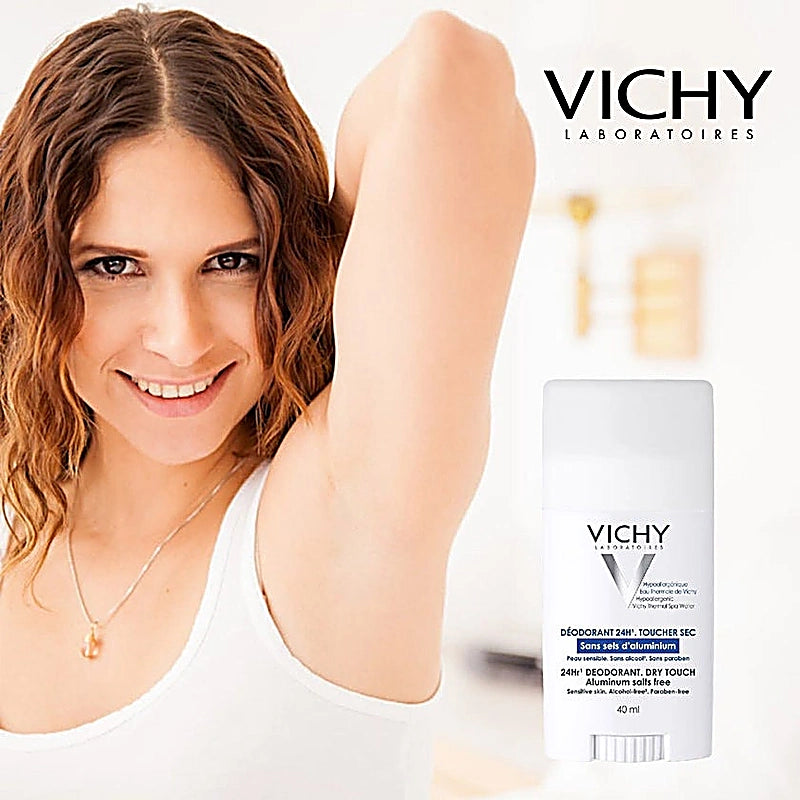 Vichy Deodorant Stick Sensitive Skin Dry Touch 40ml