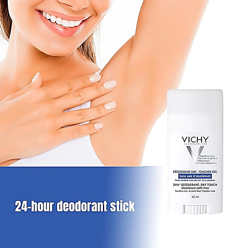 Vichy Deodorant Stick Sensitive Skin Dry Touch 40ml
