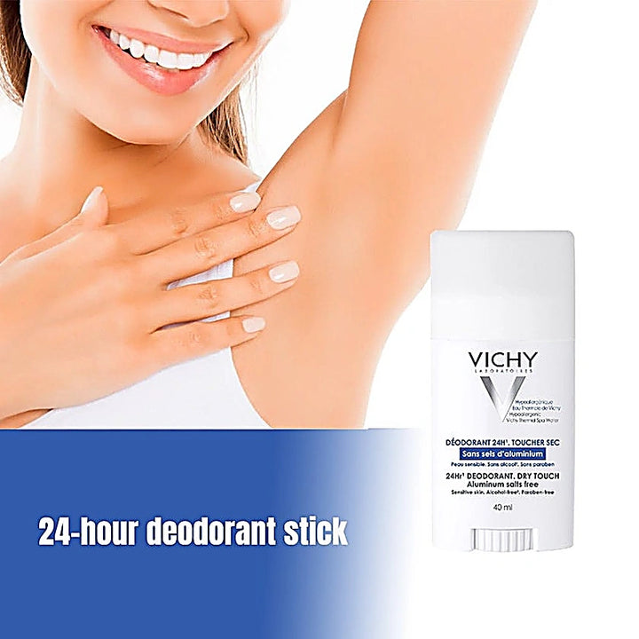 Vichy Deodorant Stick Sensitive Skin Dry Touch 40ml