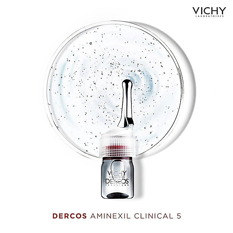 Vichy Dercos Aminexil Clinical 5 for Men Anti-hairloss Treatment 6mlx21s