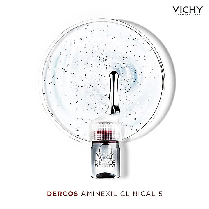 Vichy Dercos Aminexil Clinical 5 for Men Anti-hairloss Treatment 6mlx21s