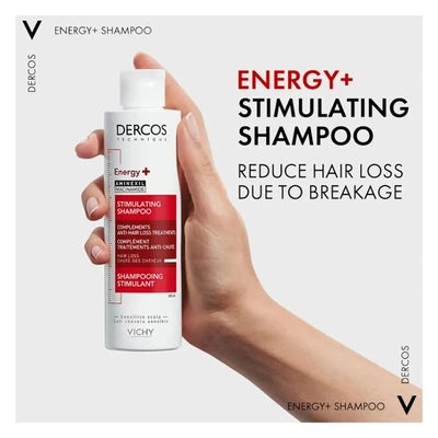 Vichy Dercos Energising Shampoo for Hairloss 200ml
