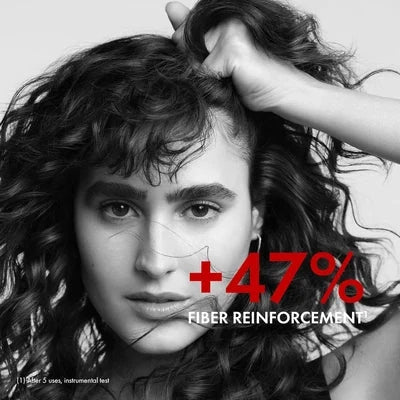 Vichy Dercos Energy+ stimulating shampoo bottle for hair loss treatment and volume boost