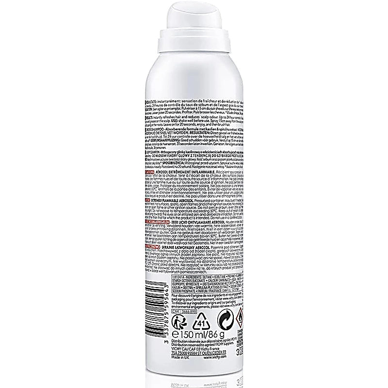 Vichy Dercos Nutrients Detox Dry Shampoo 150ml