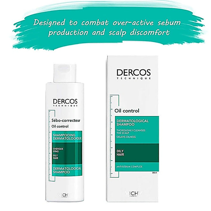 Vichy Dercos Oil Control Shampoo 200ml