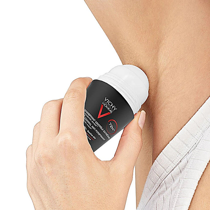 Vichy Homme Deodorant Anti Perspirant 72Hr Roll On For Men 50ml