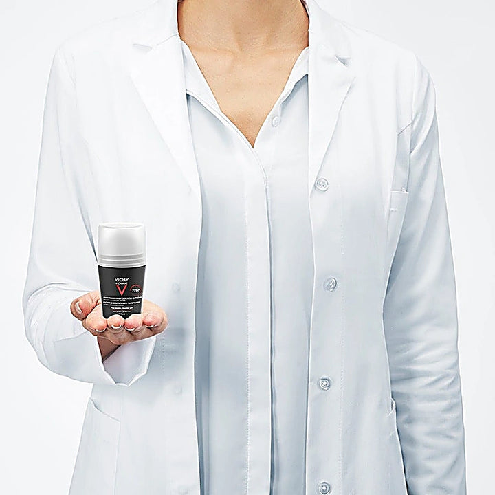 Vichy Homme Deodorant Anti Perspirant 72Hr Roll On For Men 50ml