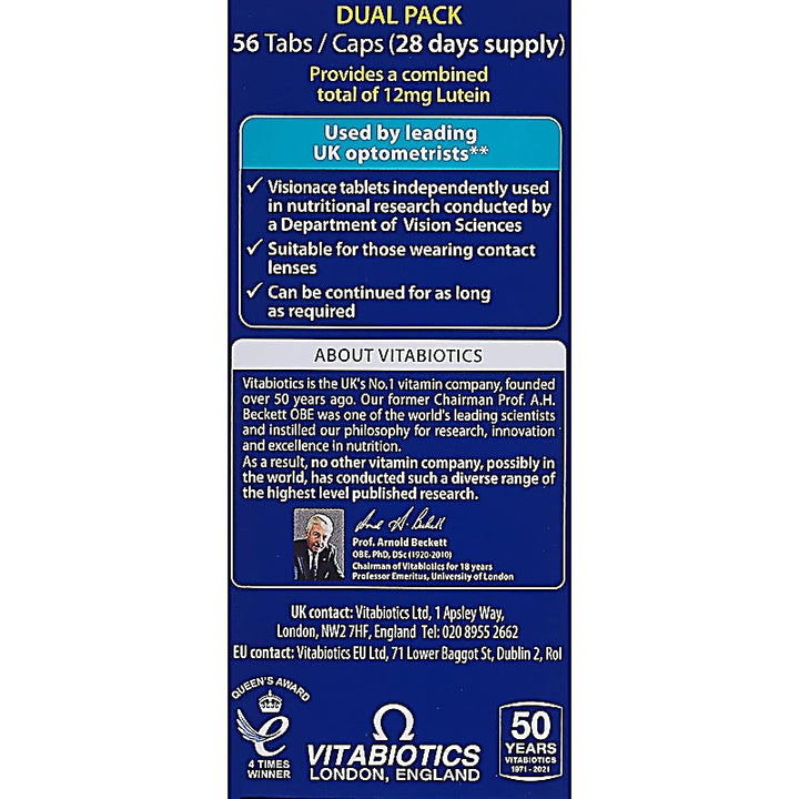 Visionace Plus Tablets & Capsules 56s