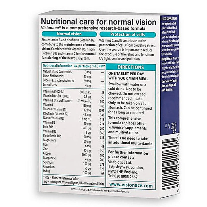 Visionace Tablet 30s