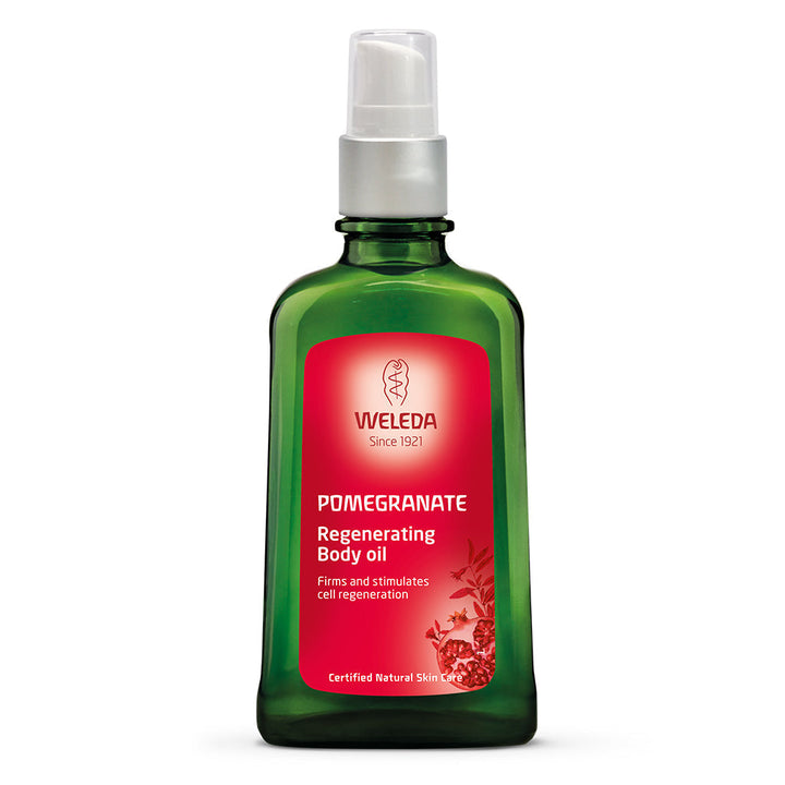 Pomegranate body oil designed to regenerate and moisturize the skin, 100 ml.