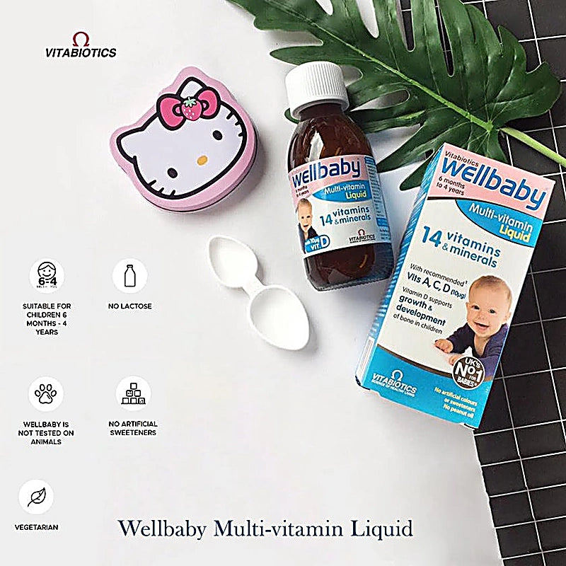 Well Baby Multi-vitamin Liquid 150ml