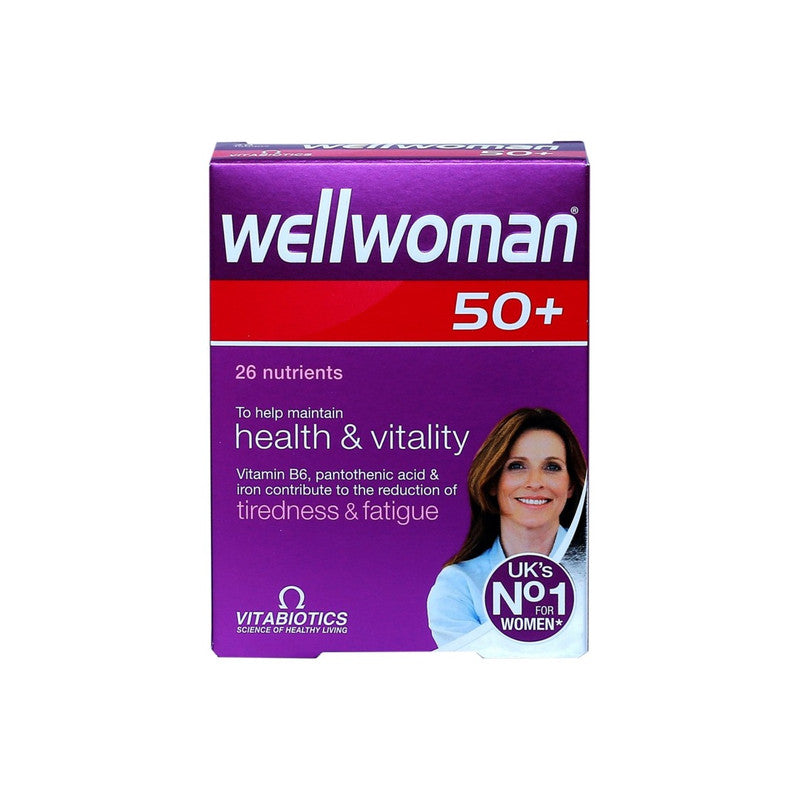 Wellwoman 50+ Tablets Multivitamin for Women 30s