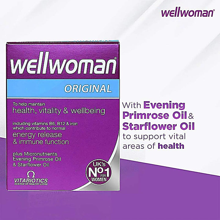 Wellwoman Original Multivitamin for Women Capsules 30s