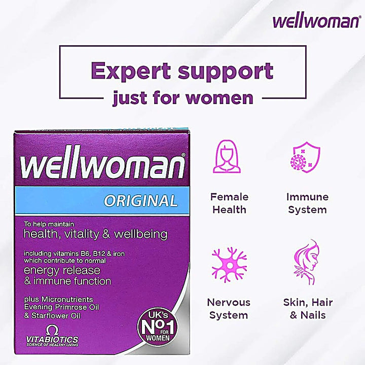 Wellwoman Original Multivitamin for Women Capsules 30s