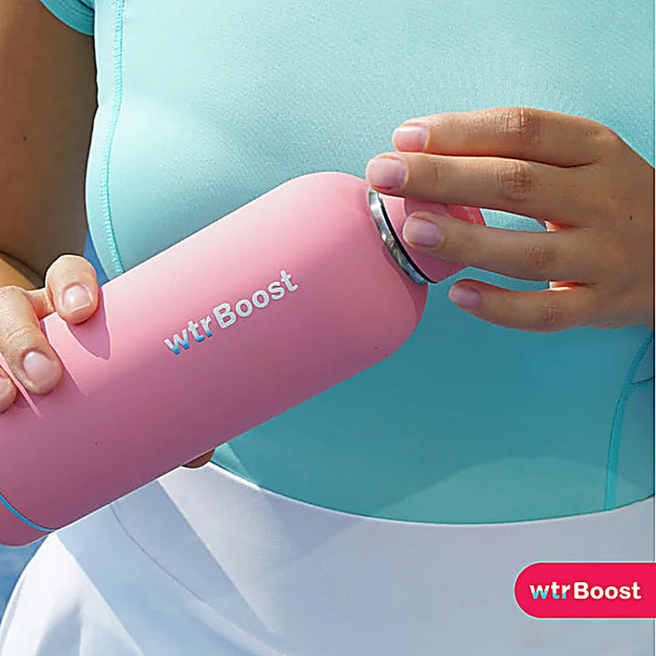 Wtr Boost Pastel Pink Stainless Bottle 500Ml