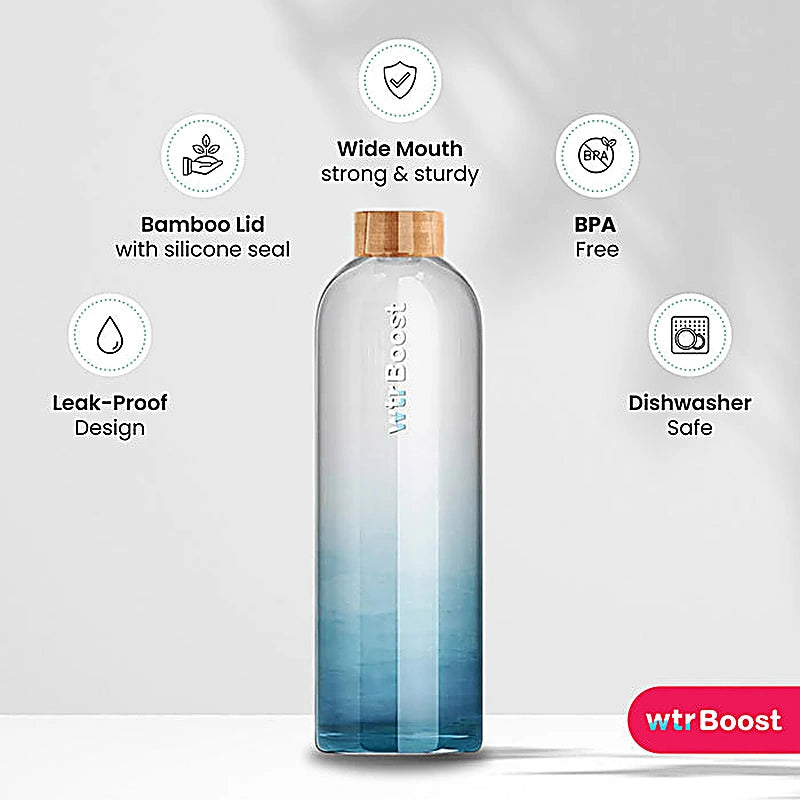 Wtr Boost Save The Ocean Glass Bottle 600Ml