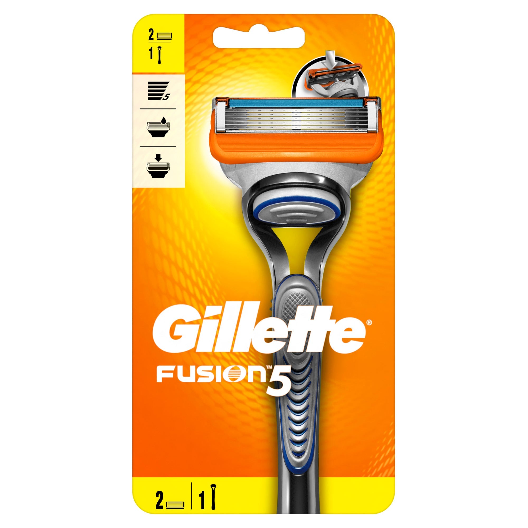 Red Gillette Fusion Razor Gillette Fusion Razor 2 Up – Al Manara Pharmacy