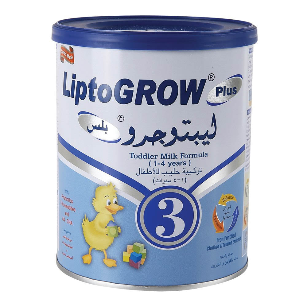 Liptogrow Plus-3 1-4 Year 400gm