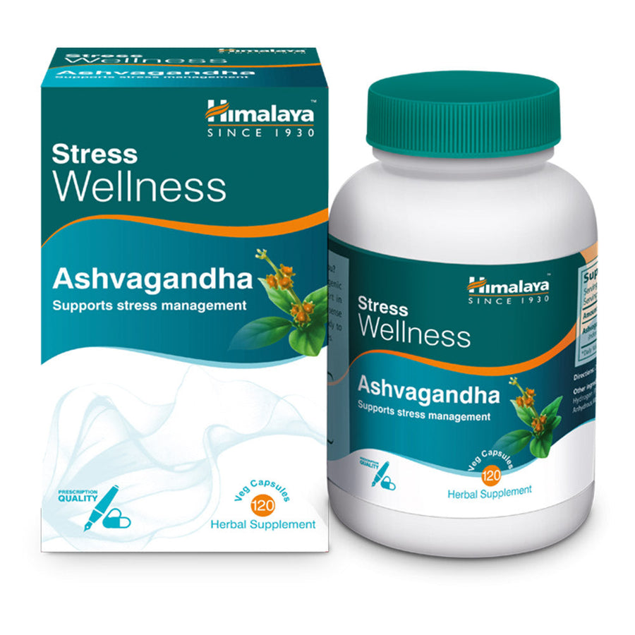 Ashvagandha Stress Wellness Vegan Caps