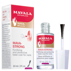 Mavala Mava-Strong Base Coat 10ml, fortifying nail polish for stronger nails.